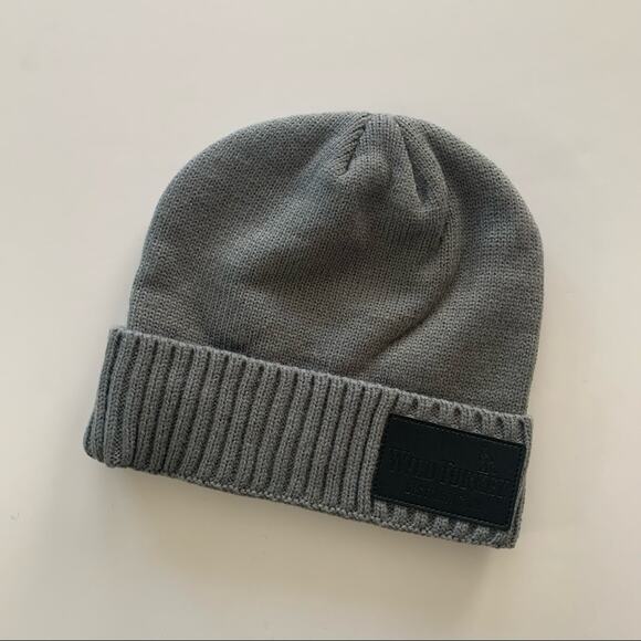 Wild Turkey | Gray and Black Logo Patch Beanie Cap - Picture 7 of 7